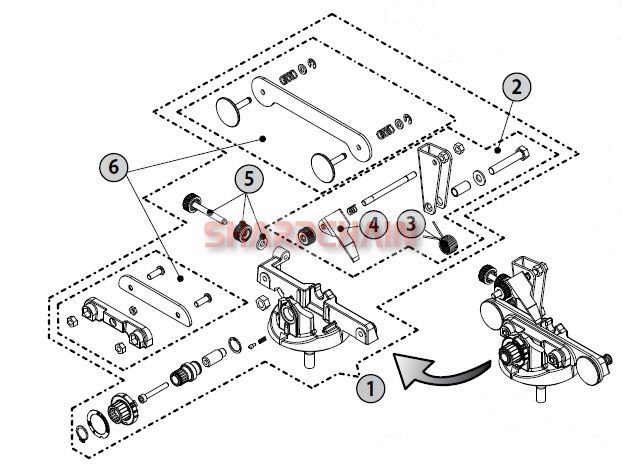 TMK00200336 COMPLETE VISE ASSEMBLY
