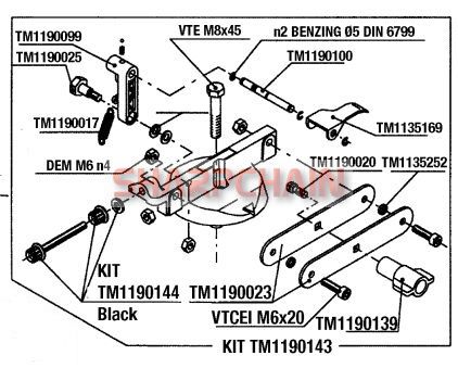 TM1190143 VISE ASSEMBLY - Click Image to Close